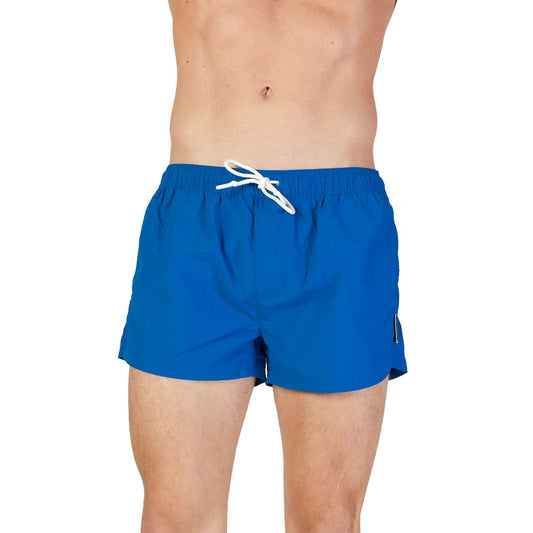 Hamaki-Ho Blaue Polyester-Badeshorts