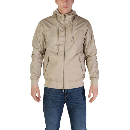 Hamaki-Ho Beige Nylon Jacken &amp