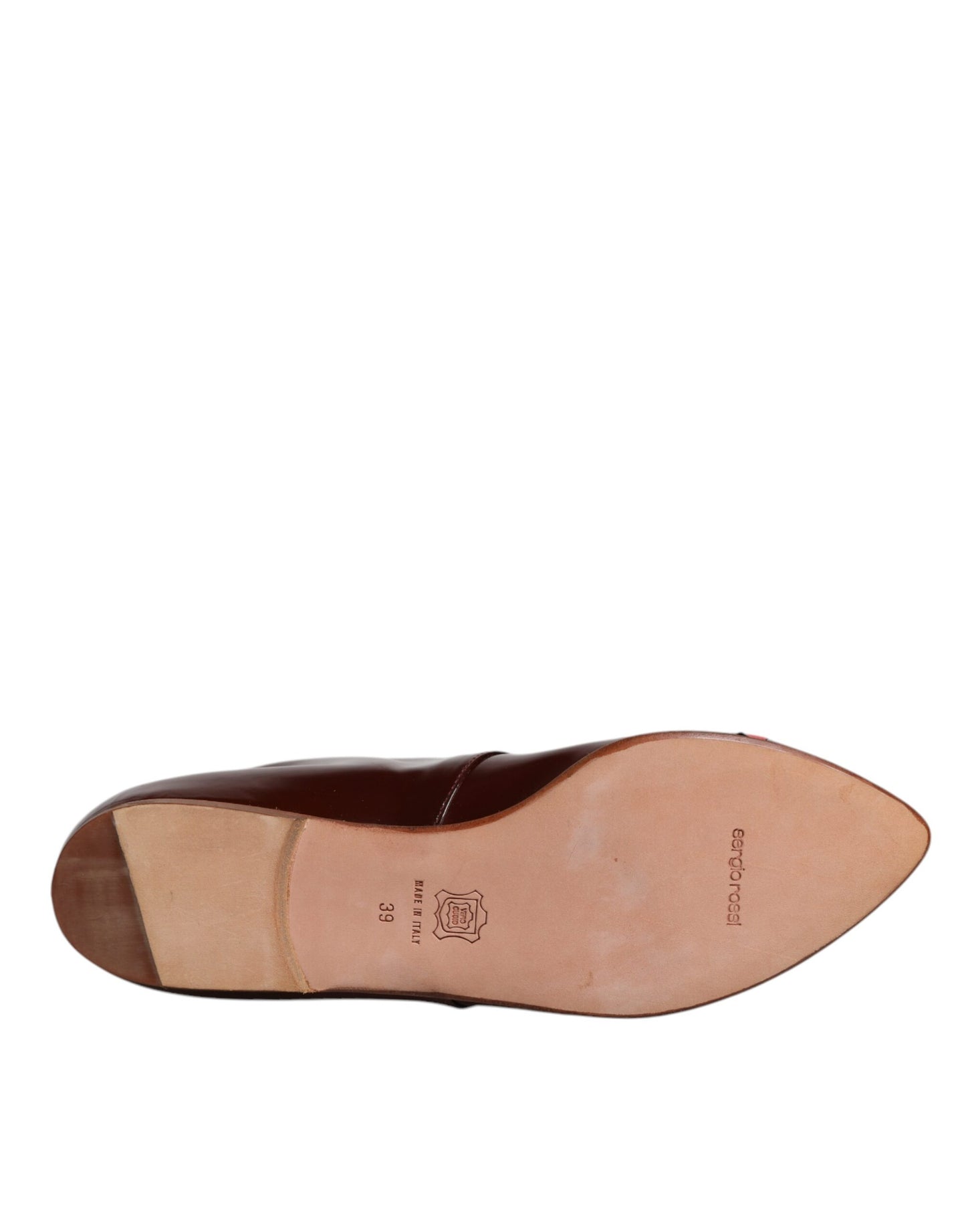 Dolce & Gabbana Maroon Leder Schnürstiefel Schuhe