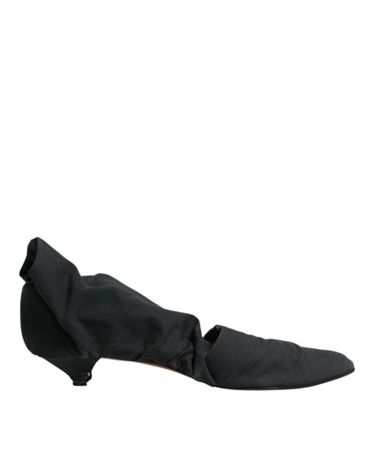 Dolce & Gabbana Grüne Baumwolle Socke Stil Ankle Stiefel Schuhe