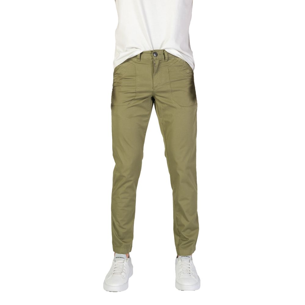Refrigiwear Grüne Baumwollhose