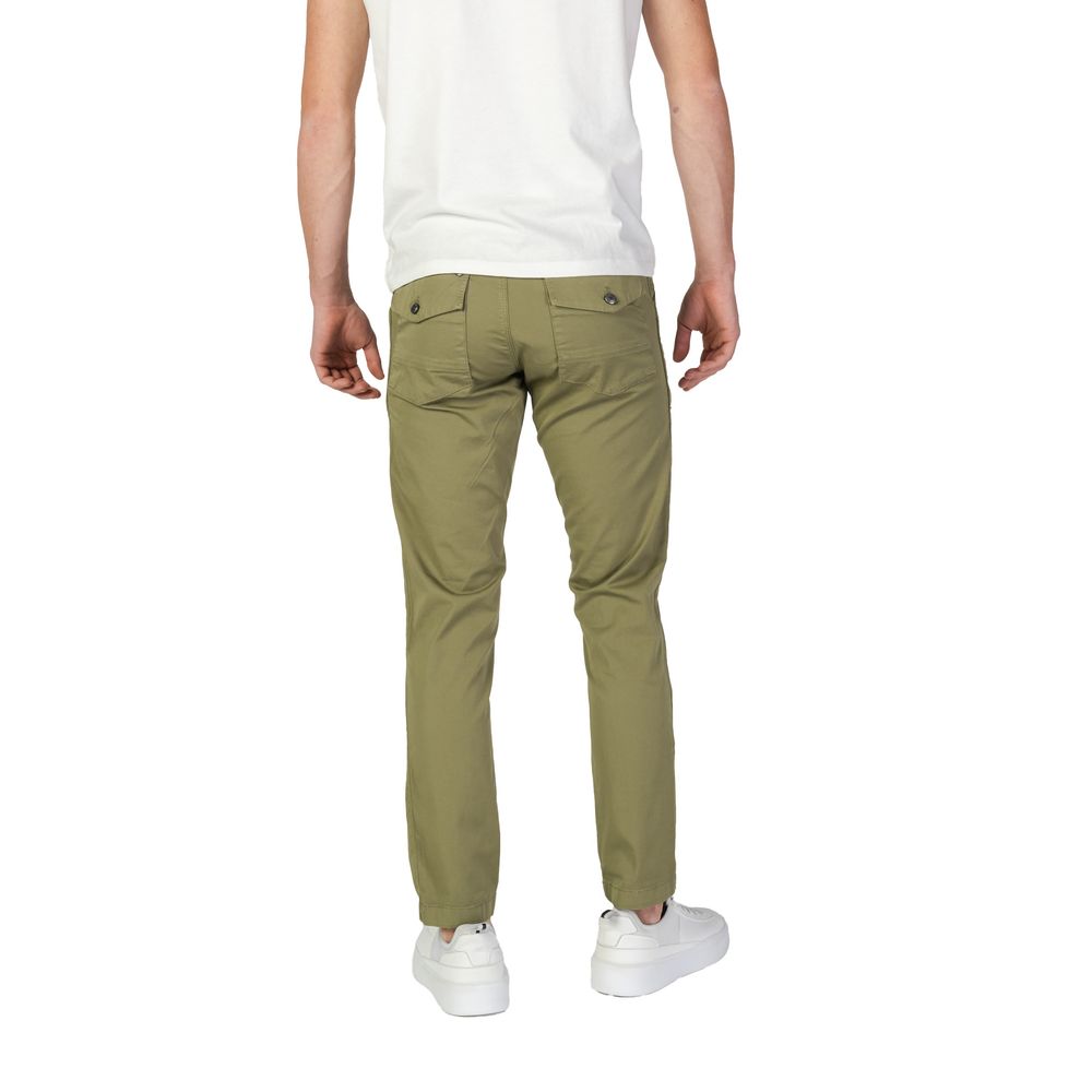 Refrigiwear Grüne Baumwollhose
