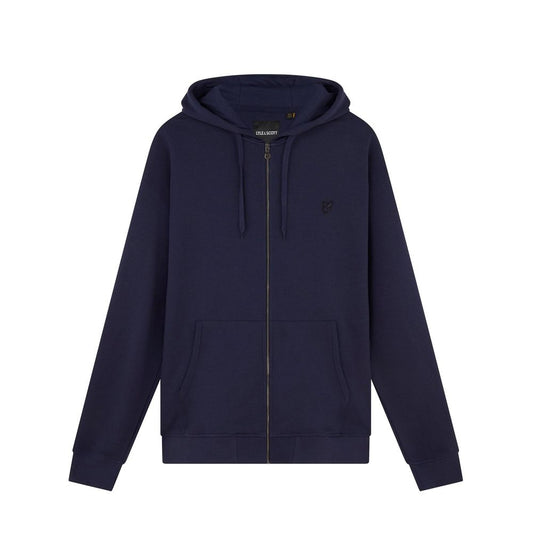 Refrigiwear Blauer Baumwoll-Kapuzenpulli