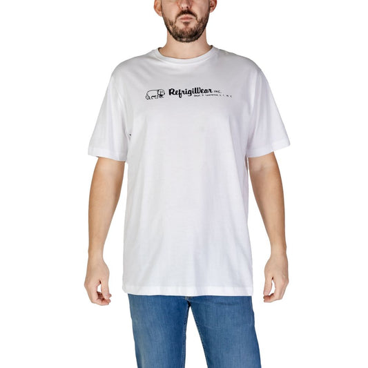 Refrigiwear T-Shirt aus weißer Baumwolle