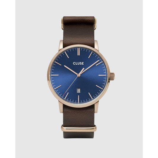 Cluse Braune Lederuhr