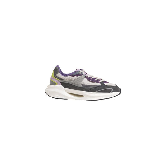 D.A.T.E Grauer Stoff Sneaker