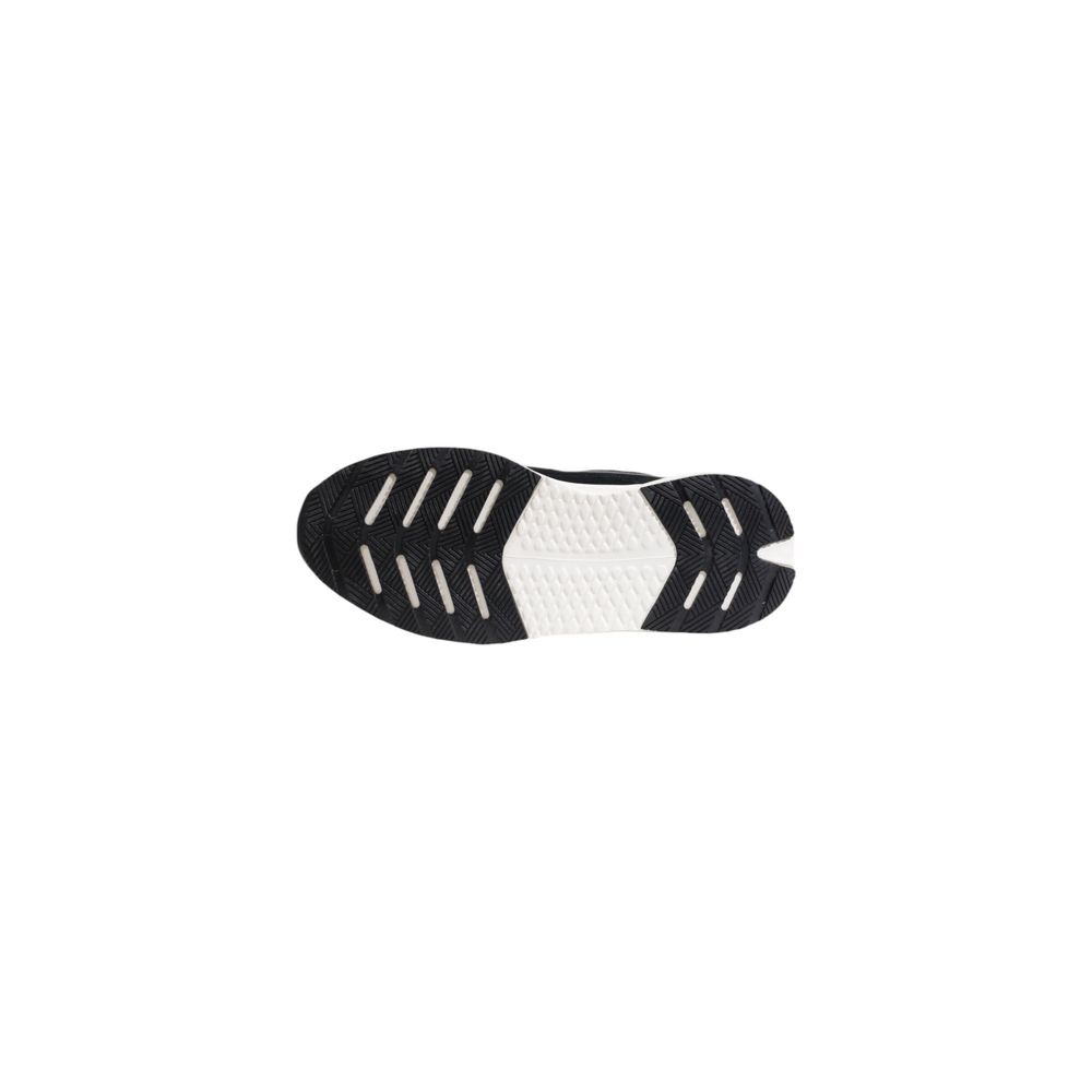 D.A.T.E Grauer Stoff Sneaker