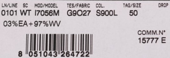 Dolce & Gabbana Blaue Woll-Stretch-Weste