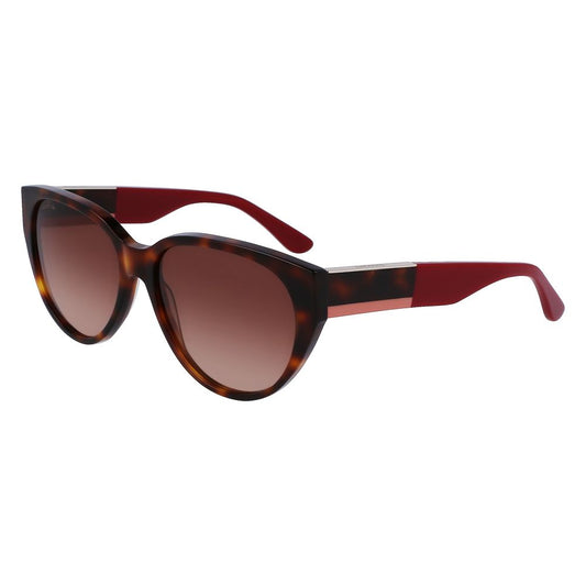 Lacoste Braune Acetat-Sonnenbrille
