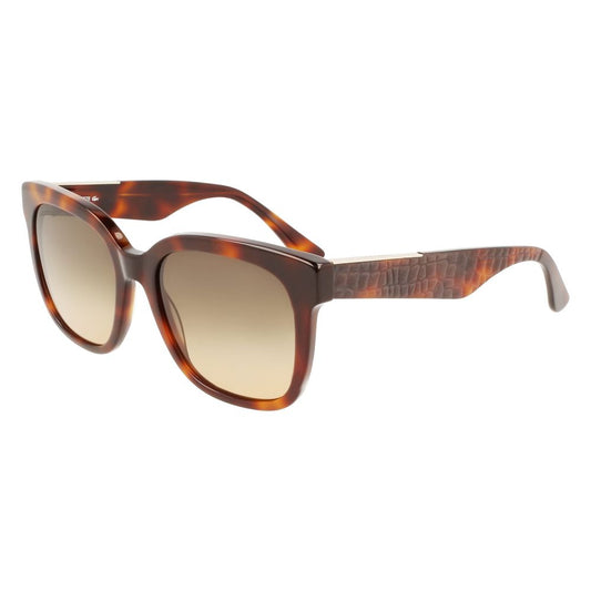 Lacoste Braune Acetat-Sonnenbrille