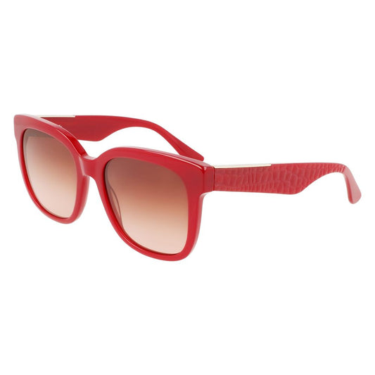 Lacoste Rote Acetat-Sonnenbrille