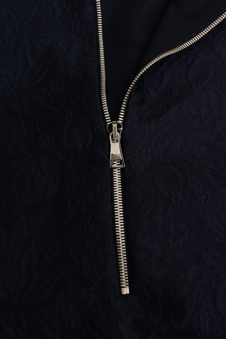 Dolce & Gabbana Schwarzer Märchen-Kristall-Kapuzenpulli