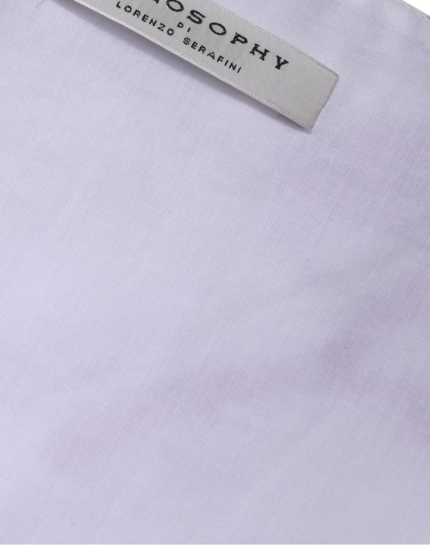 Philosophy Weißes geblümtes Maxikleid aus Baumwolle