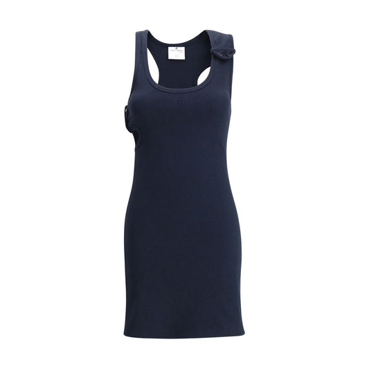 Courrèges 90er Jahre Midikleid aus Rippe