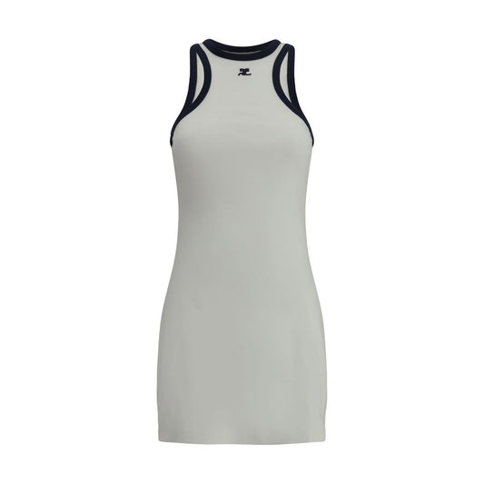 Courrèges Scuba-Minikleid aus Baumwolle