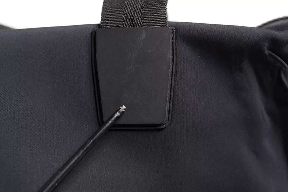 Dolce & Gabbana Schwarzer Canvas DG Logo Frauen Shopping Hand Tote Bag