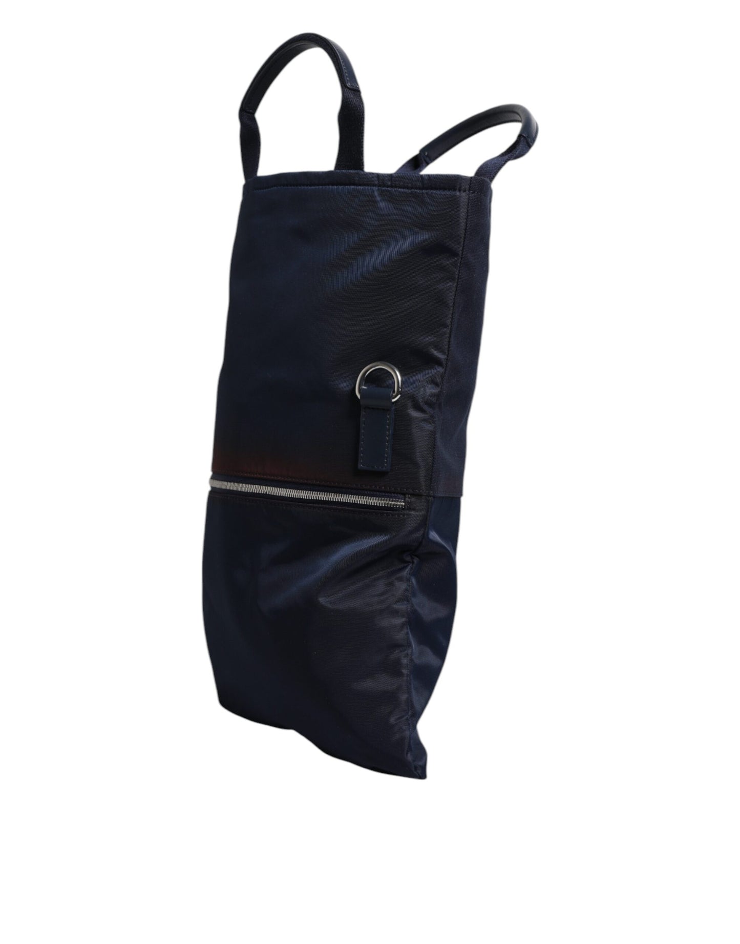 Dolce & Gabbana Dunkelblau Nylon Schulter Baby Tote Wickeltasche