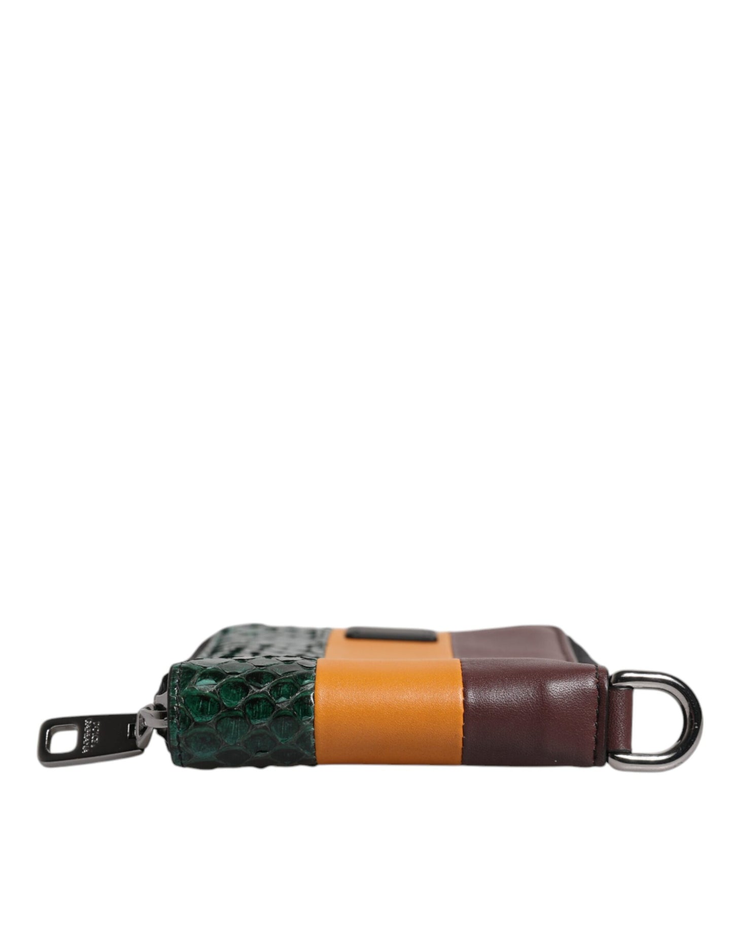 Dolce & Gabbana Multicolor Exotisches Leder DG Bifold Card Holder Brieftasche