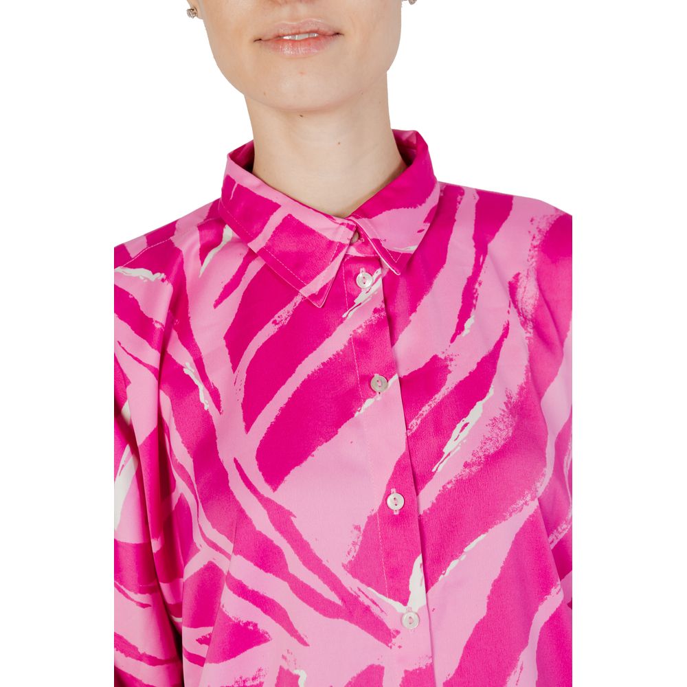 Only Rosa Polyester-Hemd