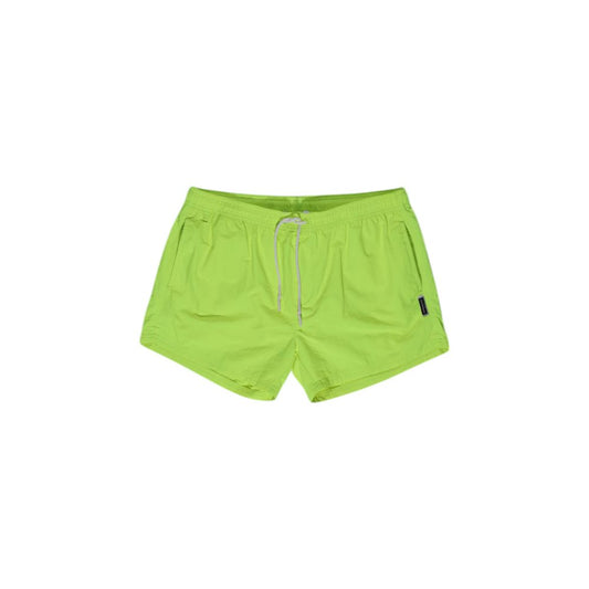 Hamaki-Ho Gelbe Polyester-Badeshorts