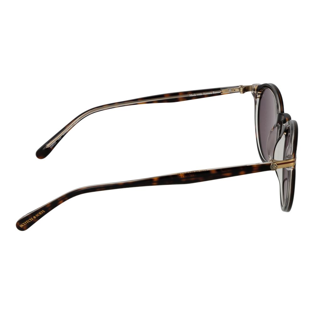 Scotch & Soda Braune Sonnenbrille aus Acetat