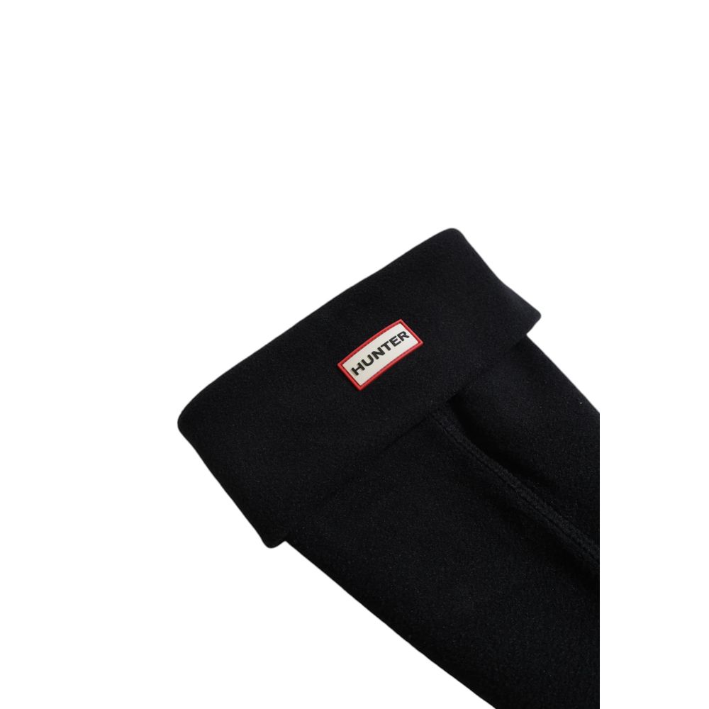 Hunter Schwarze Socke aus recyceltem Polyester
