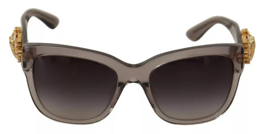 Dolce & Gabbana DG 4247-B-F Sonnenbrille aus Acetat mit verschönerten Kristallen