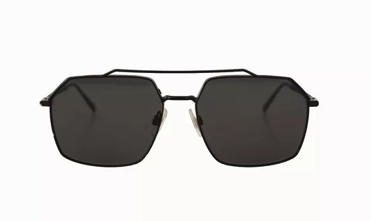 Dolce & Gabbana DG2250 Schwarze Metall-Vollrandbrille Square Eyewear Sonnenbrille