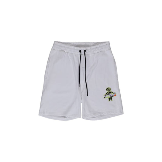Refrigiwear Weiße Baumwoll-Bermudas