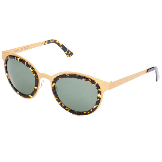 LGR Gold-Edelstahl-Sonnenbrille