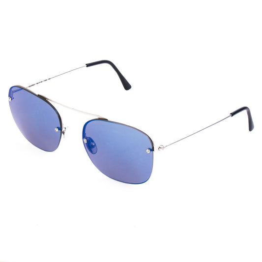 LGR Silberne Edelstahl-Sonnenbrille