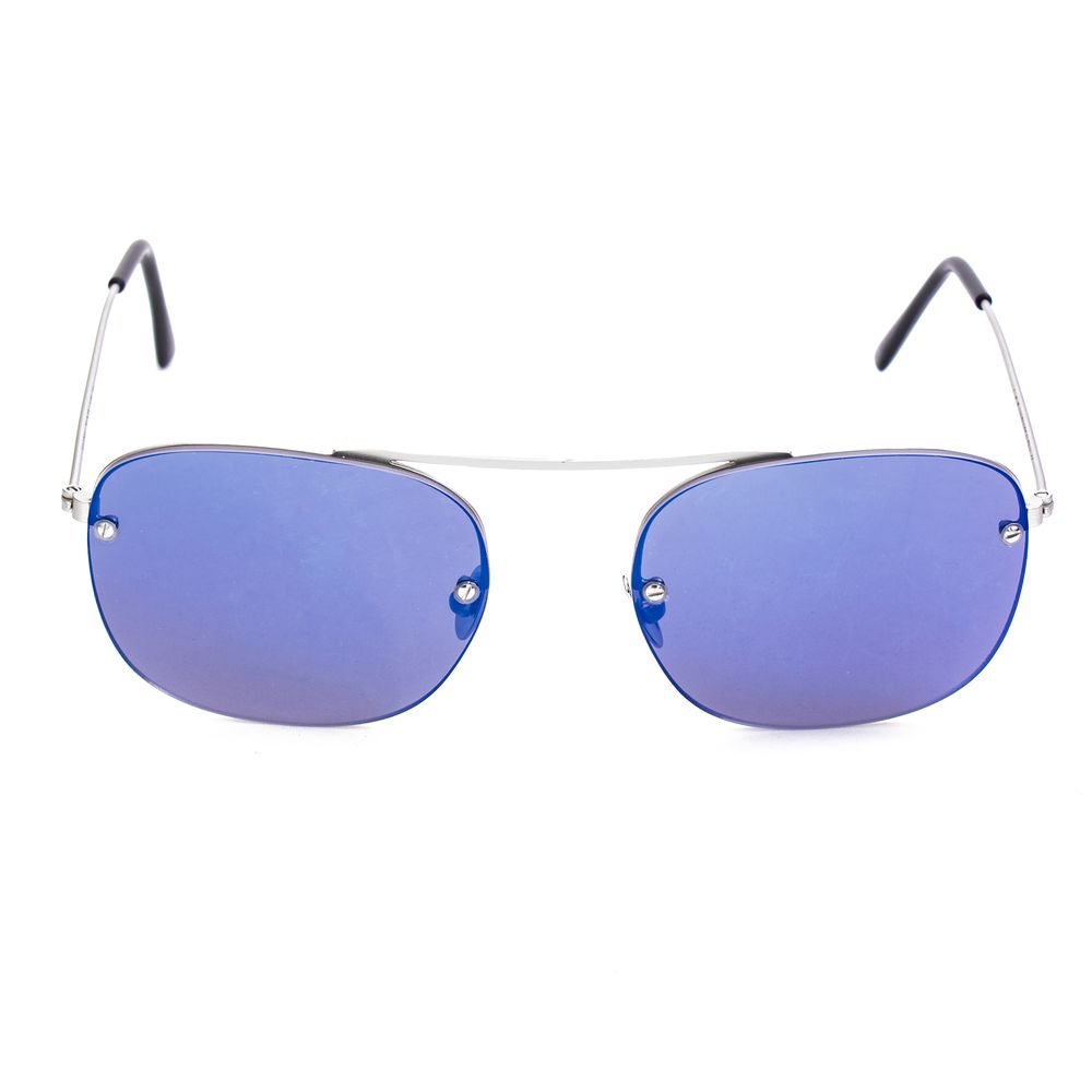 LGR Silberne Edelstahl-Sonnenbrille
