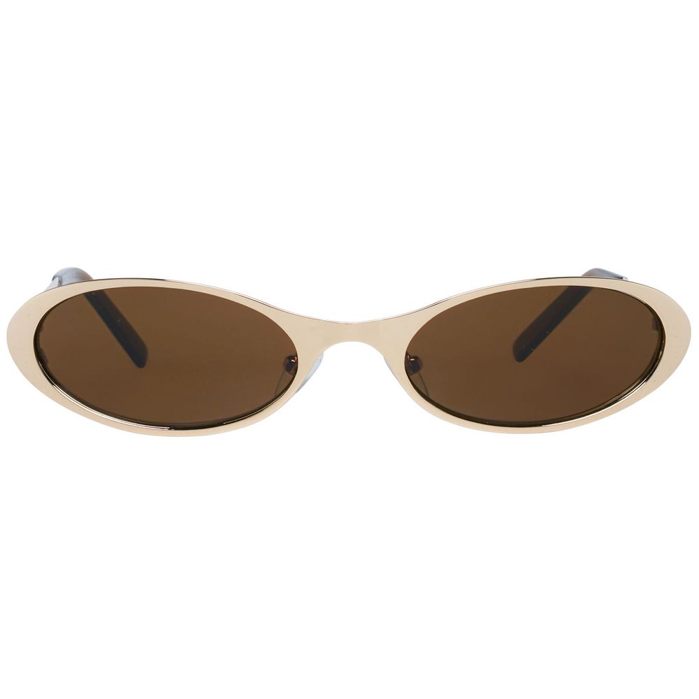 More & More Goldene Metall-Sonnenbrille
