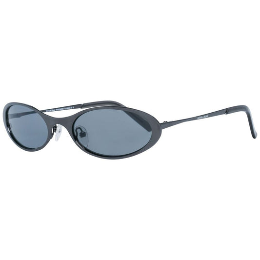 More & More Schwarze Metall-Sonnenbrille