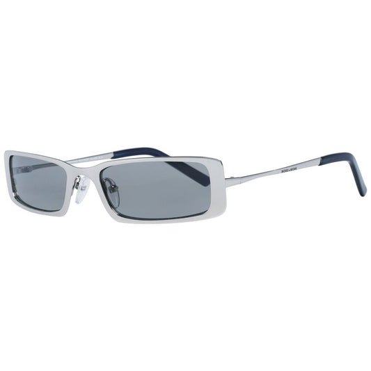 More & More Silberne Metall-Sonnenbrille