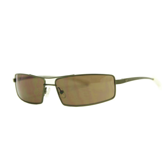 Adolfo Dominguez Grüne Metall-Sonnenbrille