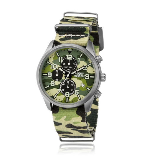 Bobroff Armee Nylon Uhr