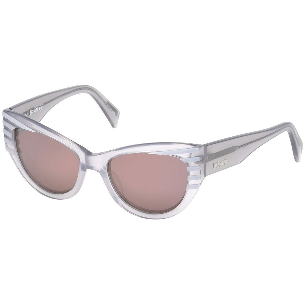 Just Cavalli Graue Plastiksonnenbrille