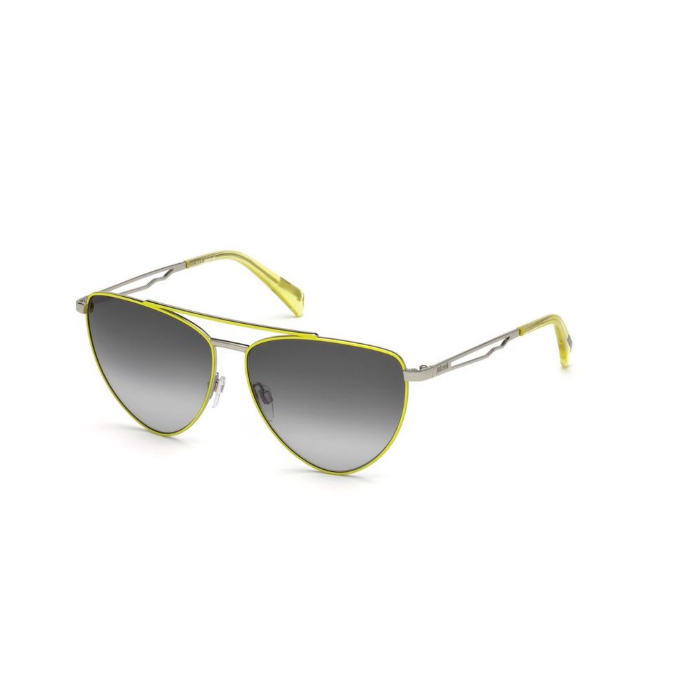 Just Cavalli Gelbe Metall-Sonnenbrille