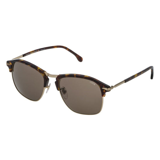 Lozza Braune Acetat-Sonnenbrille