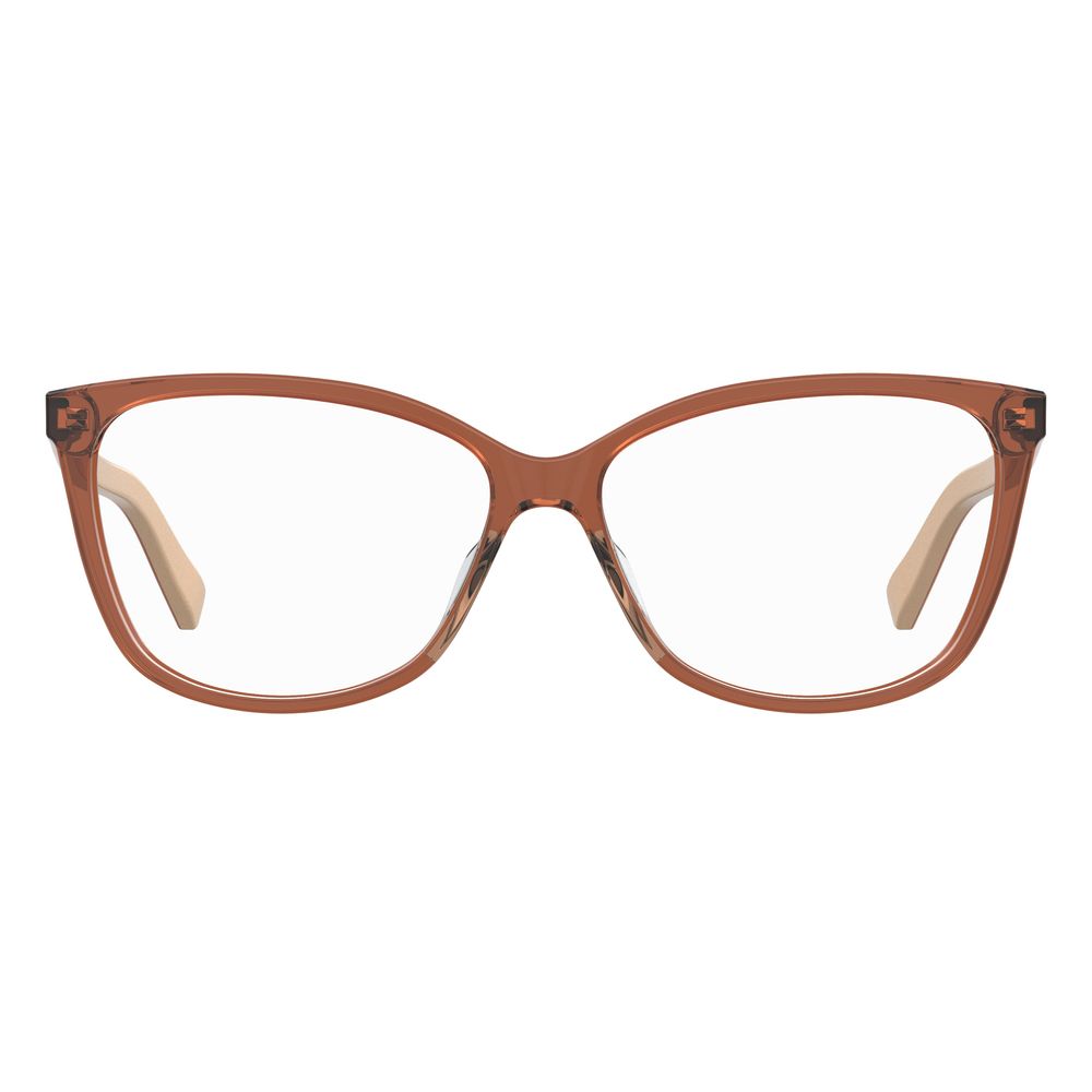 Love Moschino Rote Acetat-Brille (Gestelle)