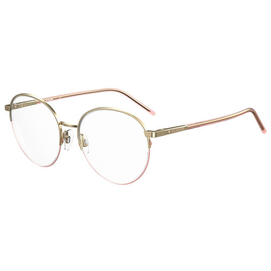 Love Moschino Roségoldene Metallbrille (Gestelle)