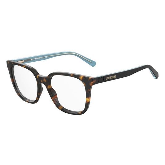 Love Moschino Bicolor-Acetat-Brillengestelle