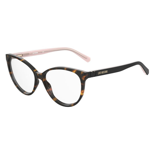 Love Moschino Bicolor-Acetat-Brillengestell