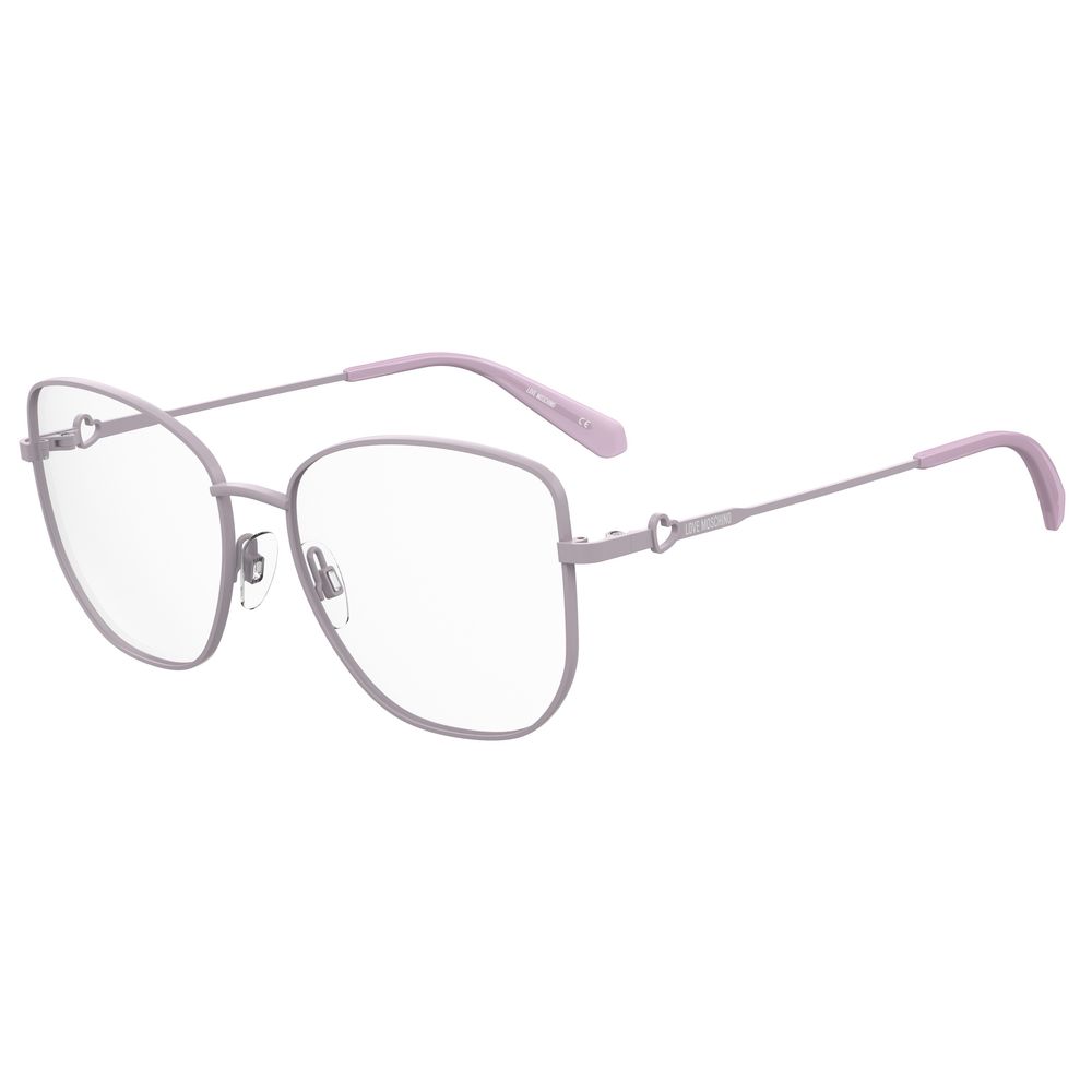 Love Moschino Lila Metallbrille (Gestelle)