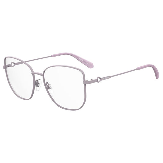 Love Moschino Lila Metallbrille (Gestelle)