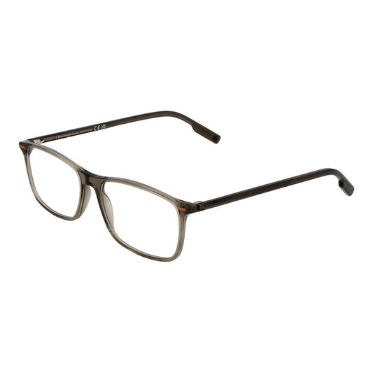 Ermenegildo Zegna Olivfarbene Acetat-Brille (Rahmen)