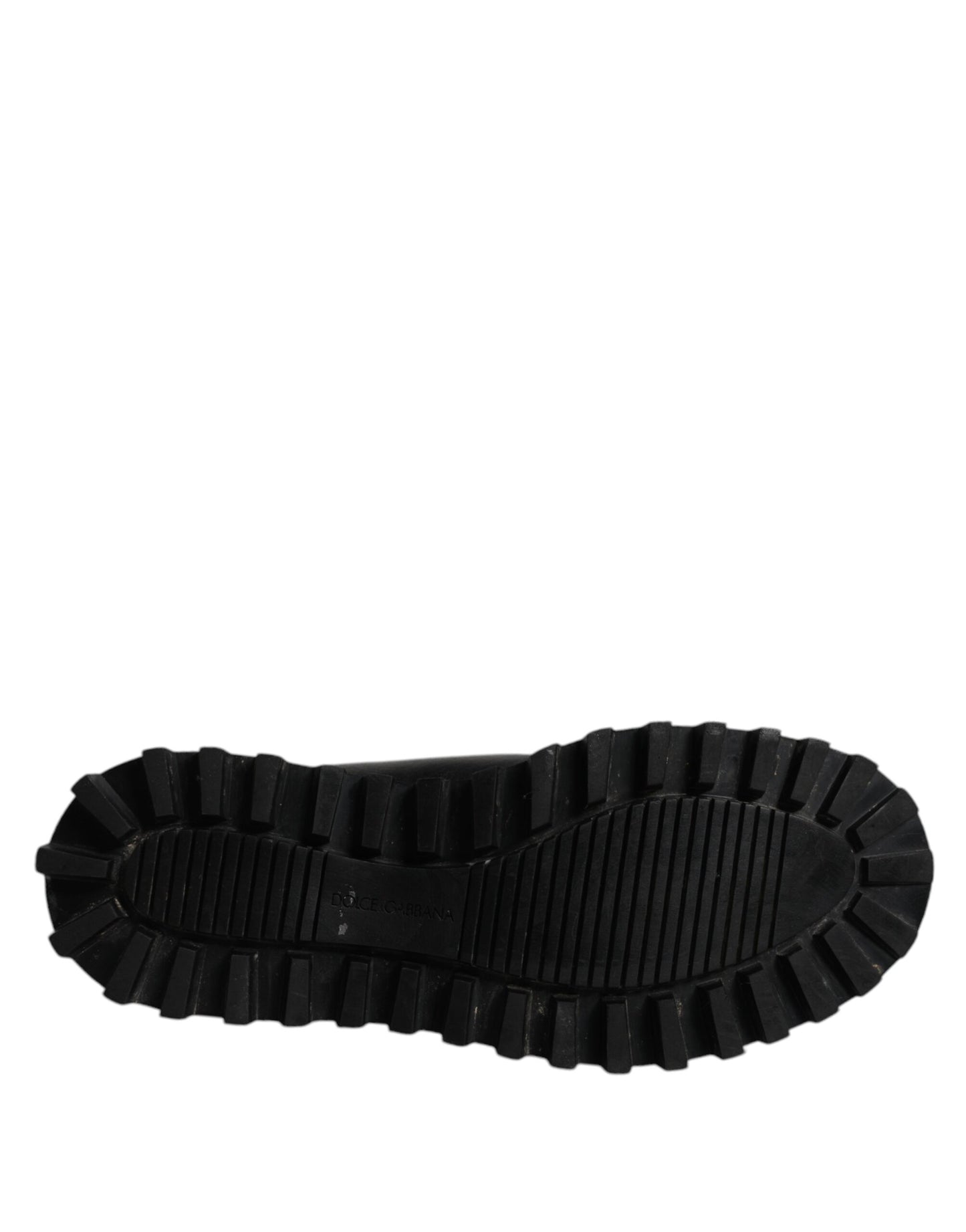 Dolce & Gabbana Schwarz DG Logo Horse Sock Ankle Boots Schuhe