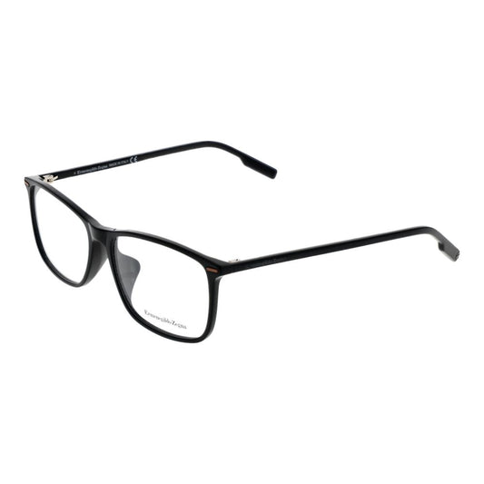 Ermenegildo Zegna Schwarze Brillengestelle aus Acetat