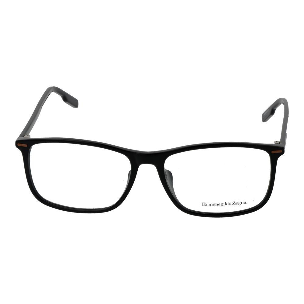 Ermenegildo Zegna Schwarze Brillengestelle aus Acetat